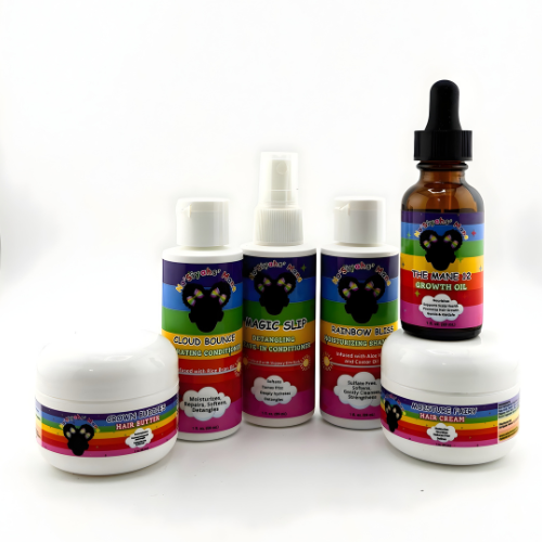 Travel Size Kit – Moisture, Growth & Detangling Essentials for Curly & Coily Hair| Minis